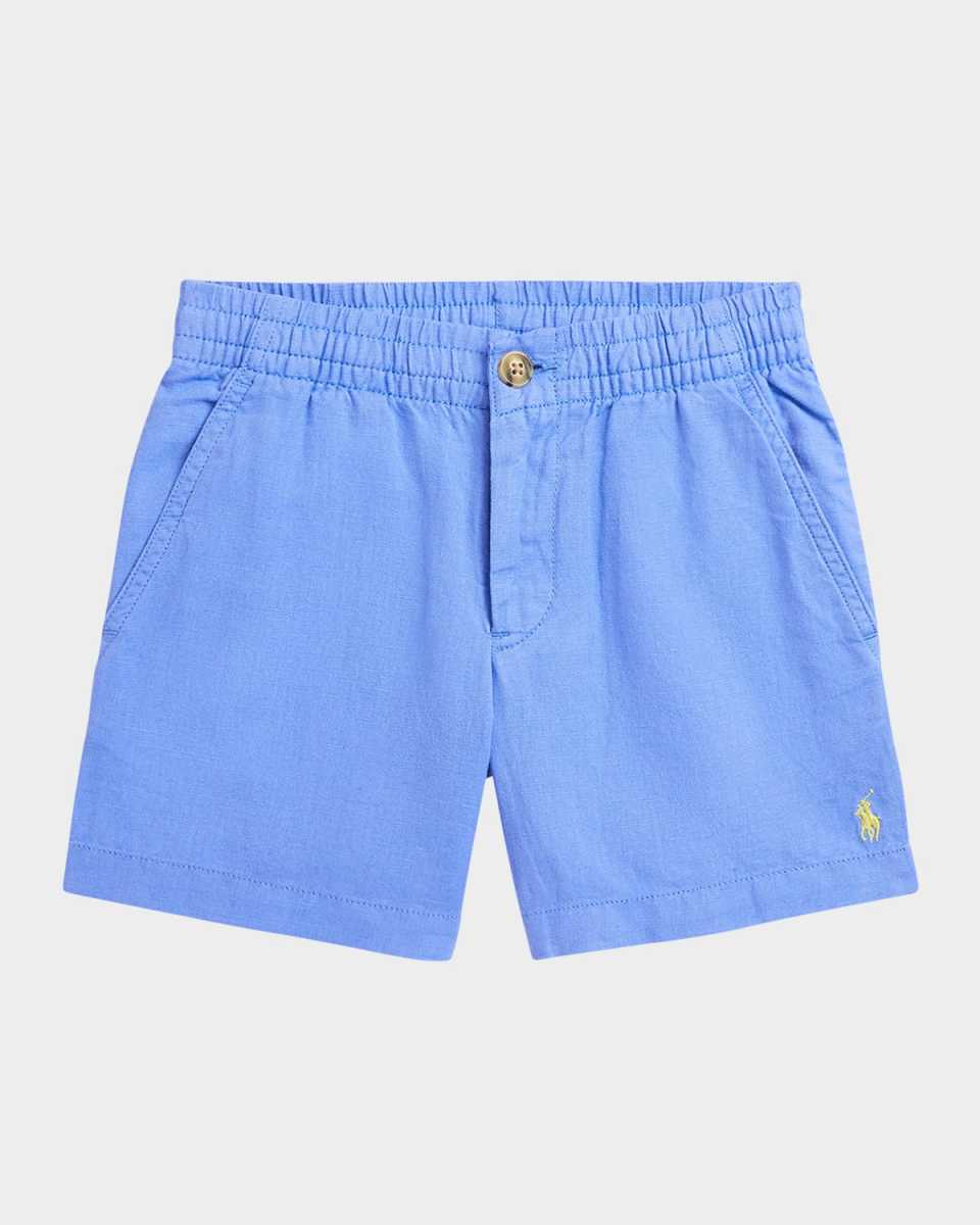 Boy's Pony Embroidered Shorts, Size 2-